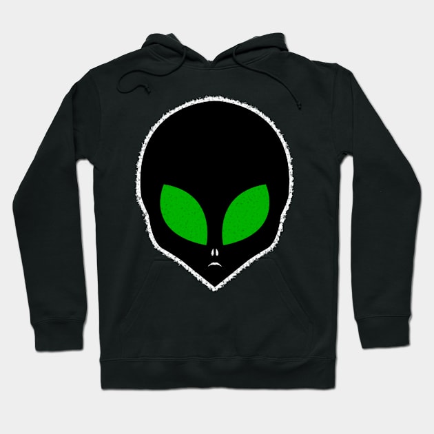 Alien Face Hoodie by Historia